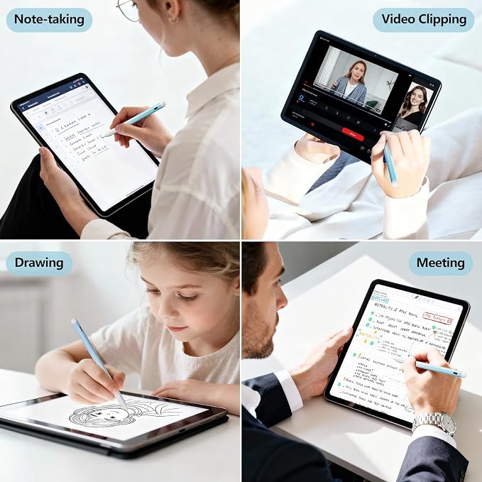 Stylus Pen for iPad 6th-11th Generation-2X Fast Charge Active Pencil Compatible - Image 7