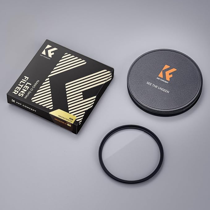 K&F CONCEPT 67mm MC UV Protection Filter Shockproof Tempered Optical Glass - Image 7