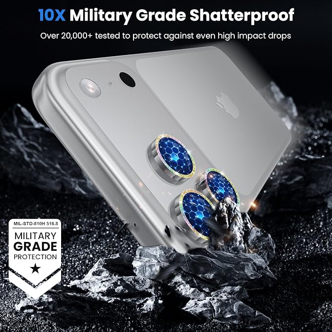 WSKEN for iPhone 17 Pro/iPhone 17 Pro Max Camera Lens Protector - Image 5