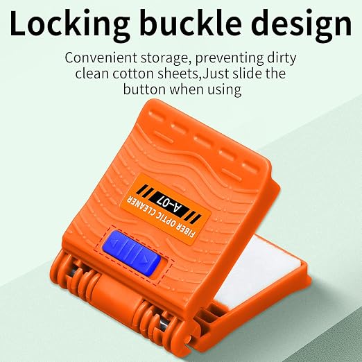 A-07 3PCS Equipped with 30 Replacement cores Fiber Optic Cleaning Wipe - Image 4