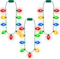 Blowata 6PCS Christmas Light Necklace, Christmas Accessories by Blowata