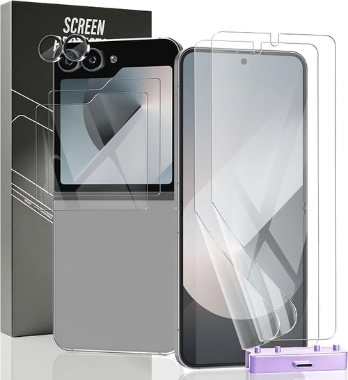 2 Pack Screen Protector for Samsung Galaxy Z Flip 6 Flexible TPU Film by Unknown