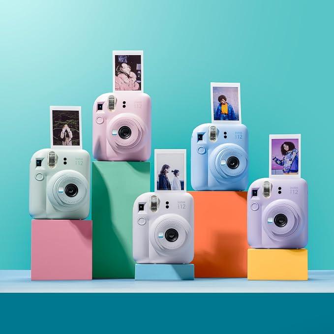 instax mini 12 Camera, Blossom Pink - Image 7