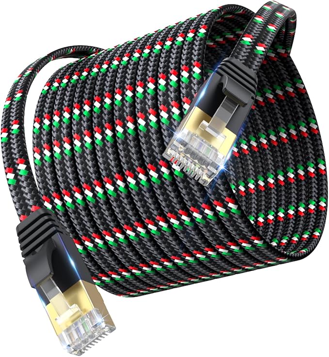 SNANSHI Cat 7 Ethernet Cable 20 ft by SNANSHI