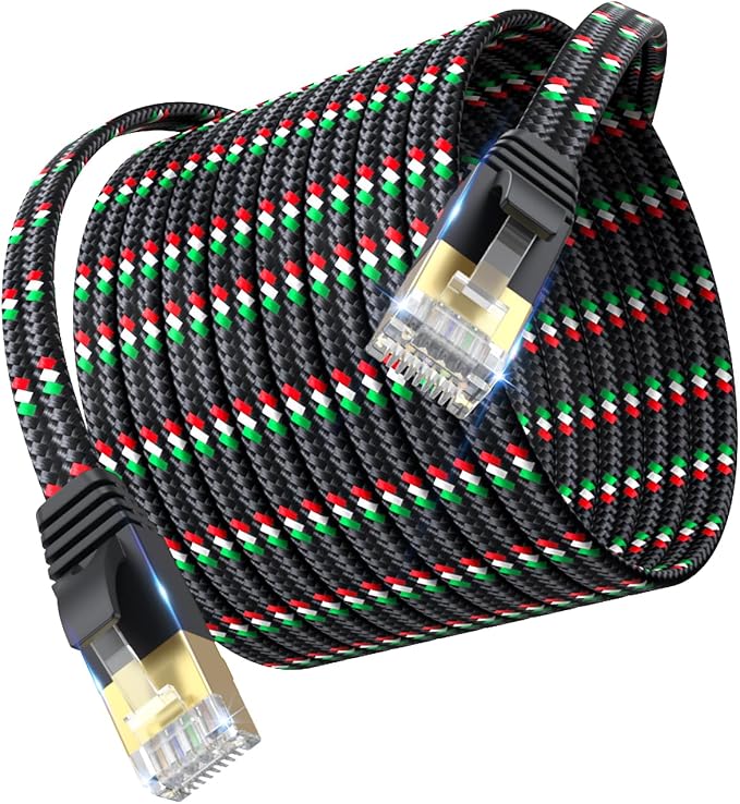 SNANSHI Cat 7 Ethernet Cable 100 ft by SNANSHI