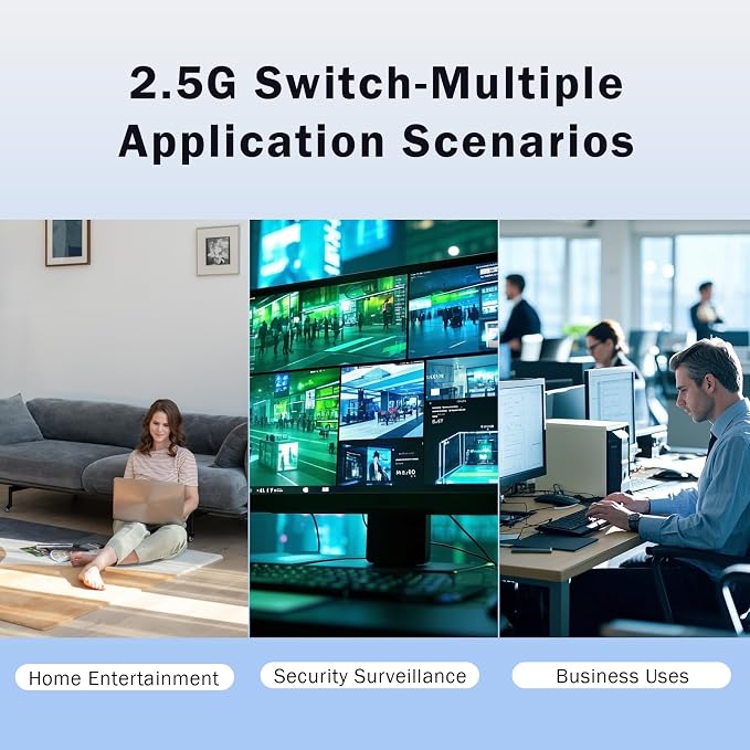 7 Port Unmanaged 2.5G Ethernet Switch - Image 7