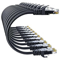 Cat 6 Ethernet Cable 20FT 10Pack, Cat6 Ethernet Patch Cable 10Gbps, High-Speed by 10Gsupxsel