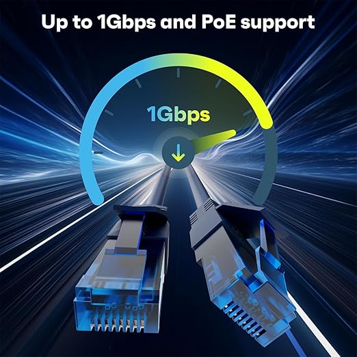 Cat6 Ethernet Cable 1FT, Snagless Short Cat 6 Patch Cord, RJ45 Pure Copper - Image 2