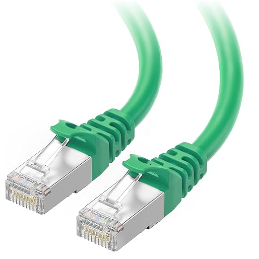 Cable Matters 10Gbps Snagless Shielded Cat 6A Ethernet Cable - 50ft by CableMatters
