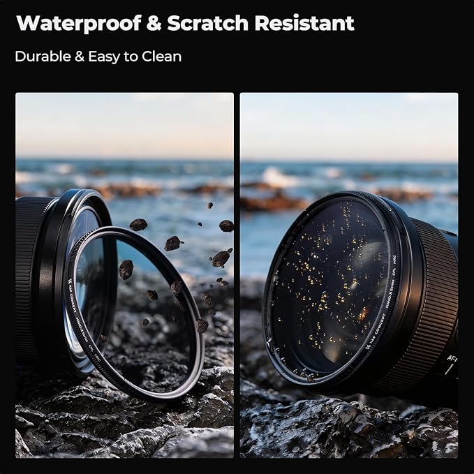 K&F CONCEPT 43mm Circular Polarizers Filter Polarizing Filter 28 Multi-Layer - Image 6