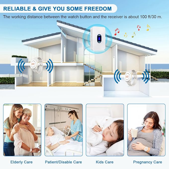 Daytech Caregiver Pager Call Button - Image 8