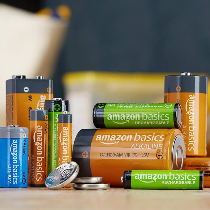Amazon Basics 12-Pack Rechargeable AA NiMH Batteries, 2000 mAh, Low Self - Image 6