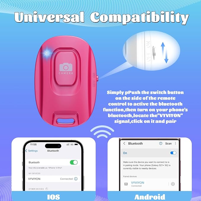 Bluetooth Camera Remote Shutter - Image 4