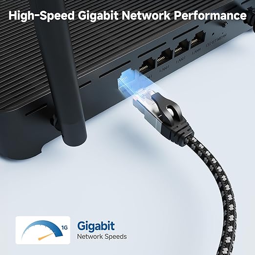 Cable Matters Plug & Play Braided USB C to Ethernet Cable - 3ft - Image 4