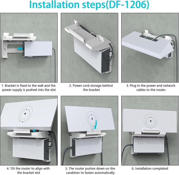 2 in 1 Starlink Gen 3 Router Mount & StarLink Standard V3 Power Supply Brackets - Image 3