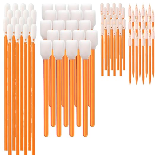 Wellgler's 200pcs Foam Cleaning Swabs by DisposableOralSwabs