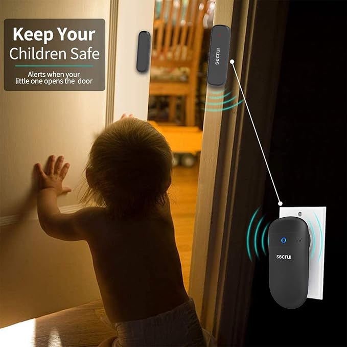 SECRUI Door Chime, Door Open Sensor Chime - Image 2