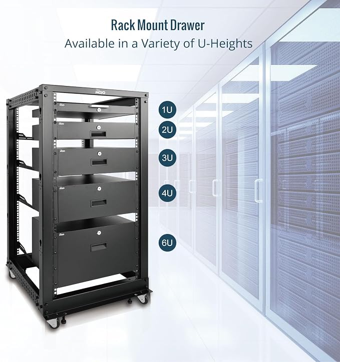 Tecmojo 4U Rack Drawer, Rack Mount Drawer - Image 6