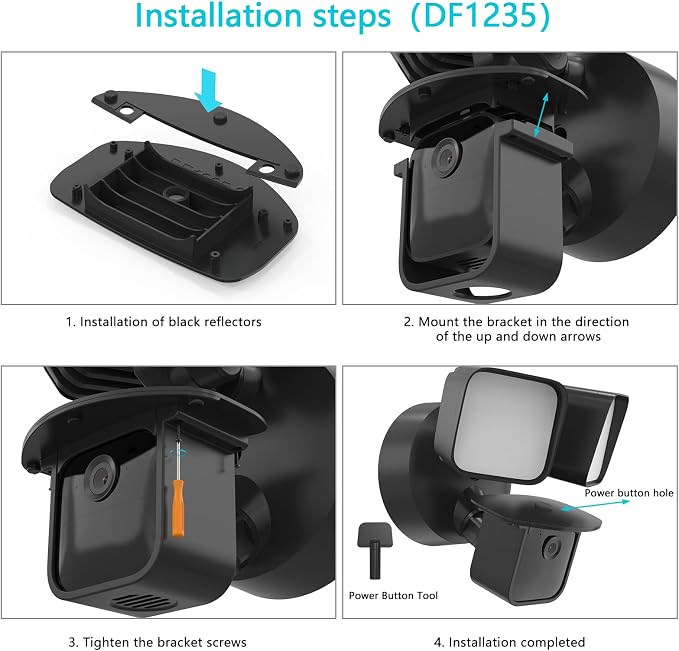 Outdoor Camera Sun Rain Shade Shield Cover Compatible - Image 3