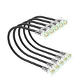 Cat 6 Patch Cables 3 feet, Slim Cat6a Ethernet Patch Cable 10Gbps 550Mhz by Unknown