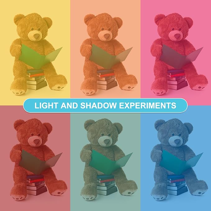 MECCANIXITY Lighting Gel Filter 15.7x19.7 Inch Brown Color Correction Sheet - Image 5