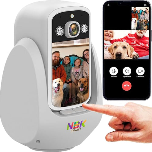 2 Way Video Audio Camera with 2.8-inch Screen, Video WiFi Camera by Unknown
