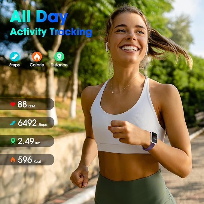 Long Battery Pedometer Watch 14 Days Battery Life, Slim Design No App/Phone - Image 5