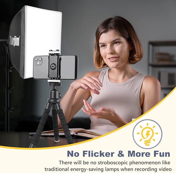 Torjim Softbox Photography Lighting Kit, Studio Lights - Image 6