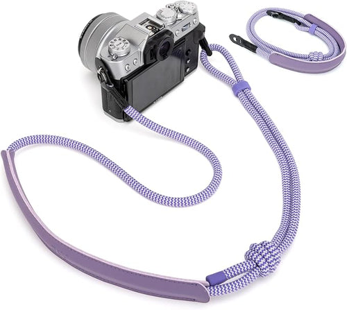 128cm Adjustable Vintage Braided Rope Camera Neck Shoulder Strap by JJC