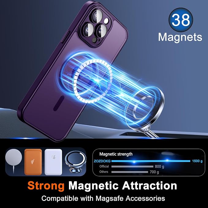 Magnetic for iPhone 16 Pro Max Case - Image 3