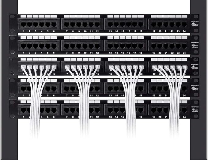 Monoprice Cat6 6in White Component Level Patch Cable UTP 28AWG 550MHz Pure Bare - Image 5