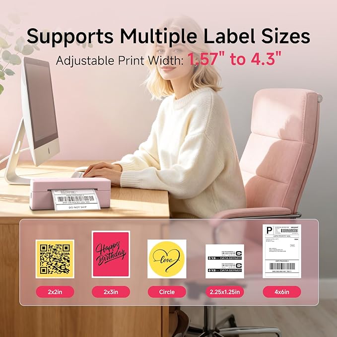 Bluetooth Thermal Label Printer - Image 4