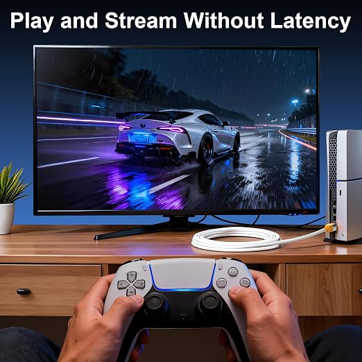Cat 8 Ethernet Cable 40 ft, 40Gbps High Speed Gaming Network Cable 2000MHz - Image 6