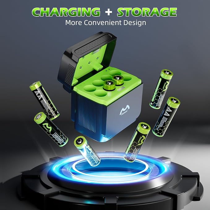 Rechargeable AA Batteries Lithium - Image 9