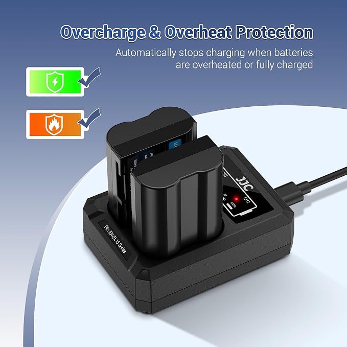 JJC BLX-1 Battery Charger USB Dual Slot - Image 6