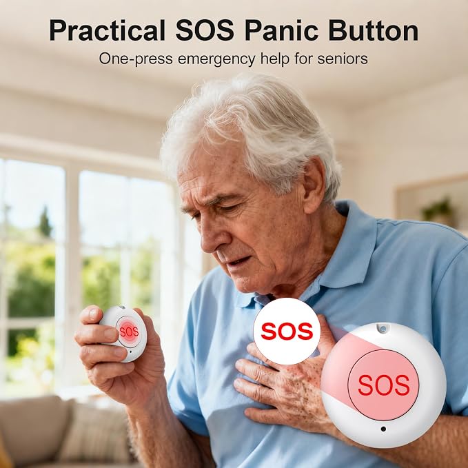 Wireless Alarm System for Home Security, SOS Button, Window Alarms, APP Control - Image 4