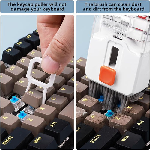 2 Pack Keyboard Cleaner Laptop Cleaning Kit, Computer Screen Cleaning Brush - Image 2