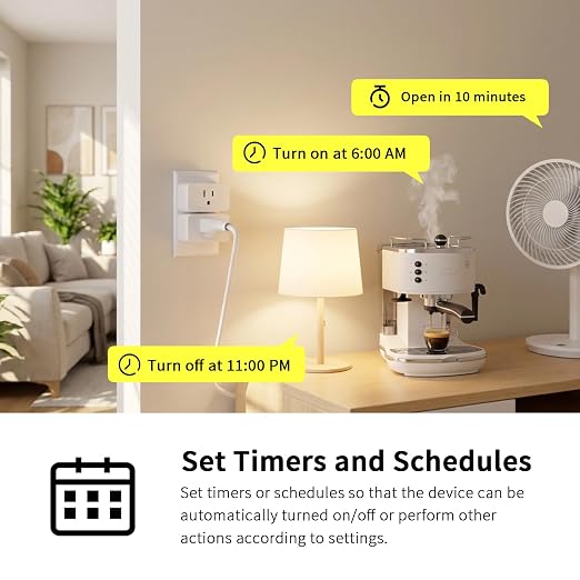Minoston Z-Wave Plug, 800 Smart Plug, Built-in Repeater Range Extender - Image 2
