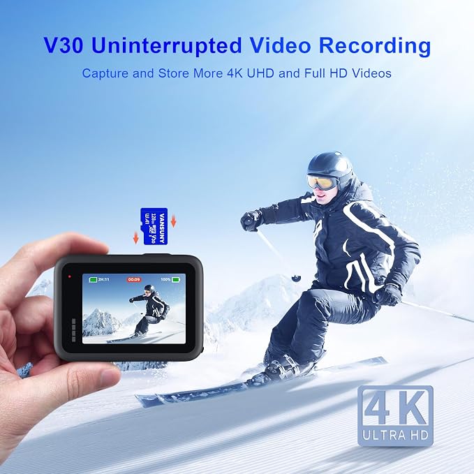 Vansuny Micro SD Card 128GB 2 Pack microSDXC Memory Card - Image 4