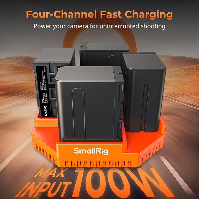 SmallRig 4 Pack 7800mAh Replacement Battery - Image 2