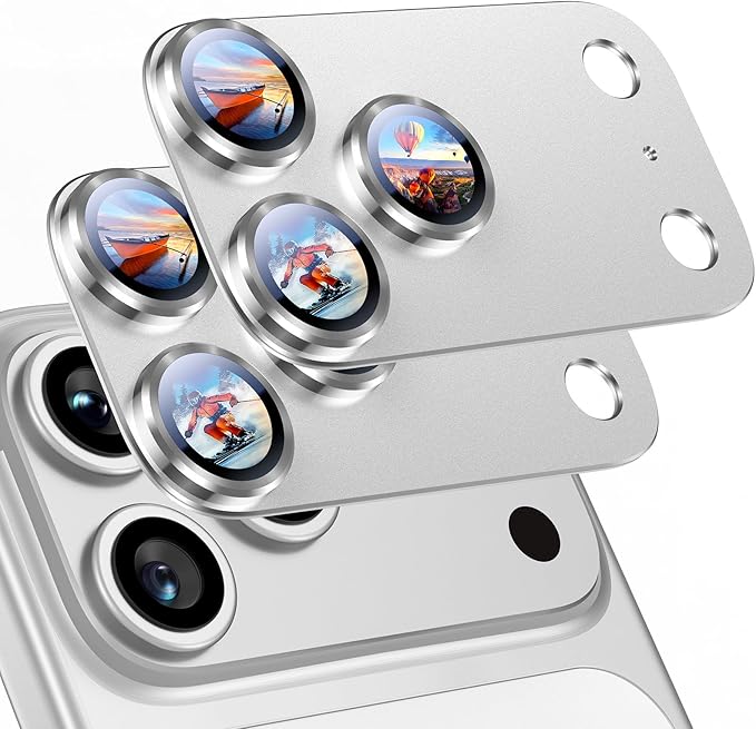 Uyiton Compatible with iPhone 17 Pro Max Camera Lens Protector by Uyiton