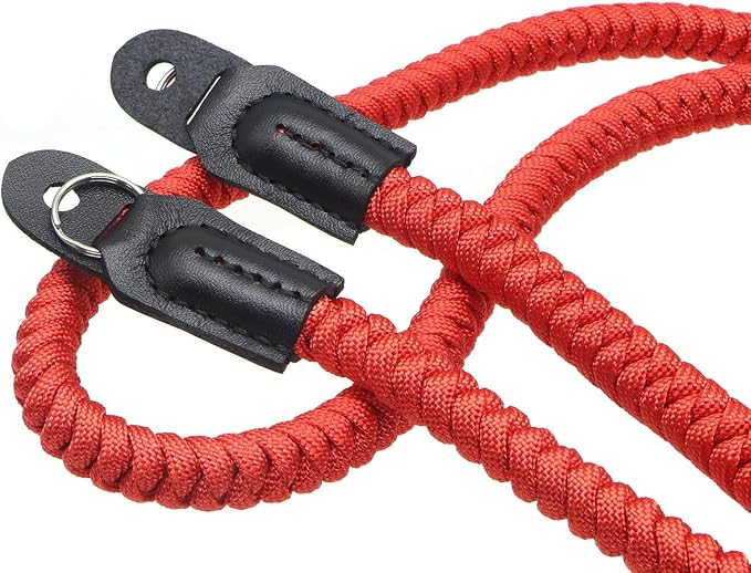Paracord Woven Camera Neck Shoulder Strap Belt Hand Compatible - Image 3