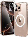 toushion 3 in 1 for iPhone 16 Pro Max Case Clear by Unknown