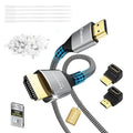 Conable 8K HDMI 2.1 Cable, Real Certified Cable, Ultra HD Braided Cord by Conable