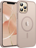FNTCASE for iPhone 12 Pro Max Case: Translucent Matte Magnetic Phone Cover by FNTCASE