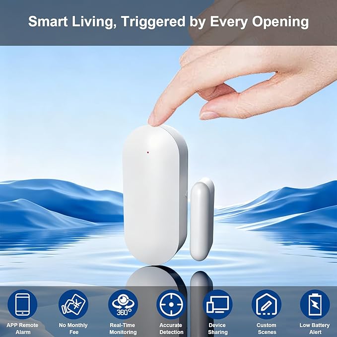 WiFi Magnetic Door Sensor Alarm - Image 2
