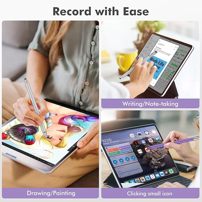 MEKO 3 in 1 Stylus Pens for Touch Screens, High Sensitivity & Precision - Image 6