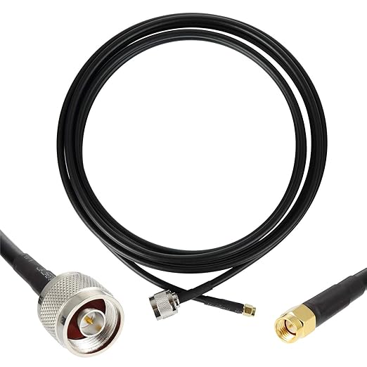 8ft N Male to SMA Male Cable, SMA to N Cable 50 ohm Ultra Low Loss KMR240 - Image 9