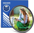 NEEWER 58mm Black Diffusion 1/8 Filter by Neewer