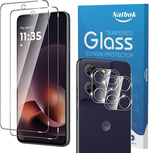 2+2 Pack for Motorola Edge 2026 Screen Protector by Natbok